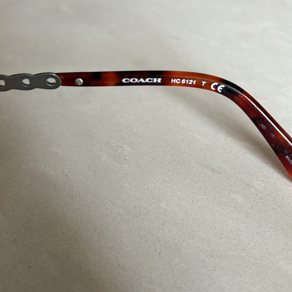 Coach Eyeglasses HC6121 5519 Amber Grey Multi Tort 53 17 140 - Picture 7 of 16